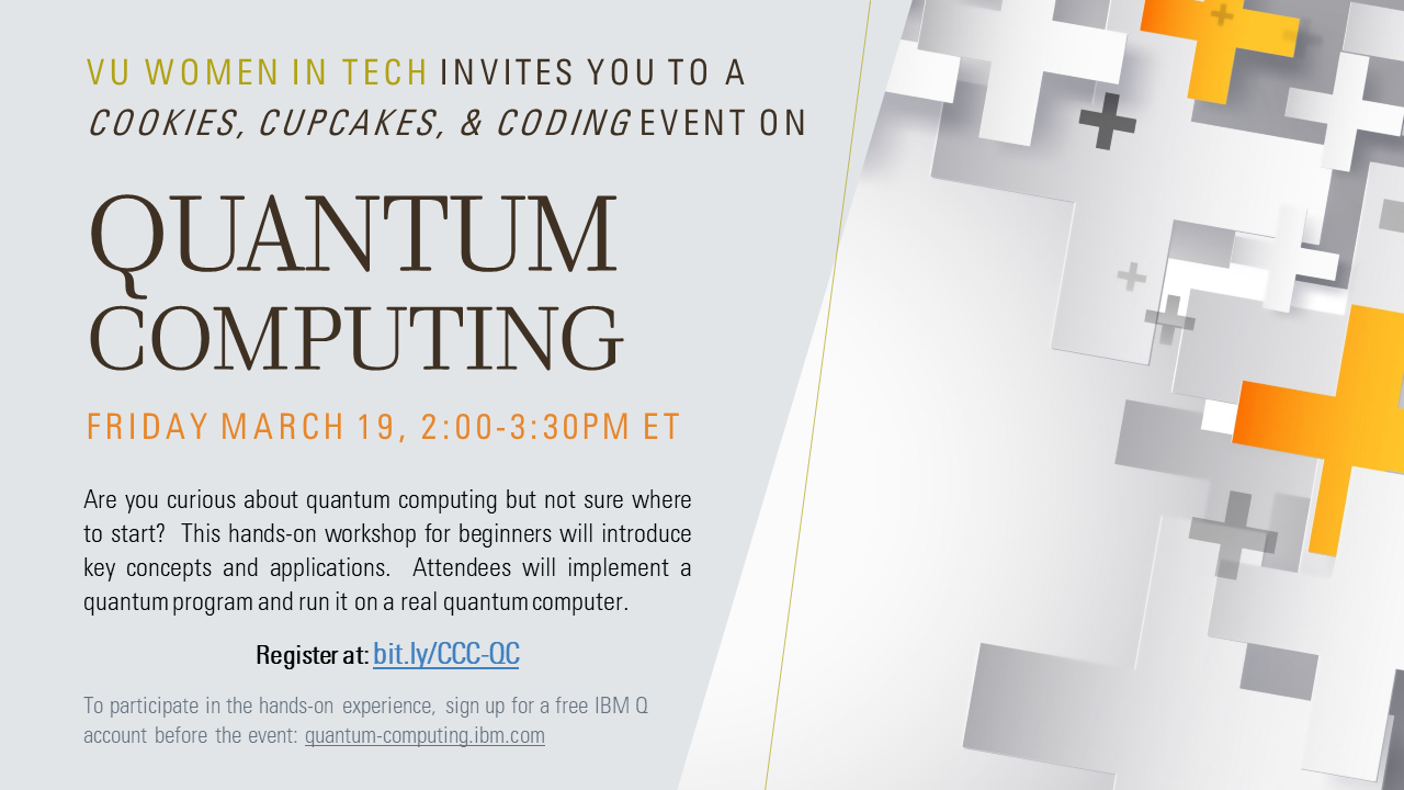 Spring 2021 Workshop: Quantum Computing (IBMQ)